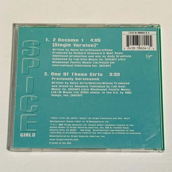 CD Spice Girls - 2 Become 1 - Picture 2 of 2